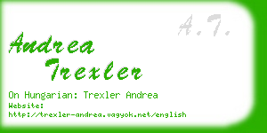 andrea trexler business card